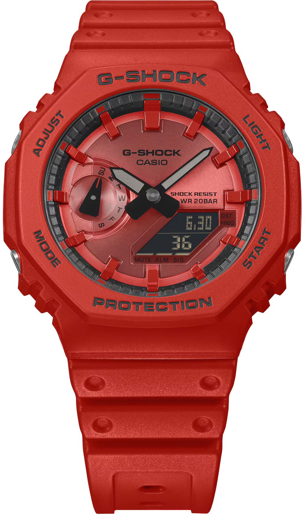 Casio Ga-2100Rrb-4Adr G-Shock Erkek Kol Saati