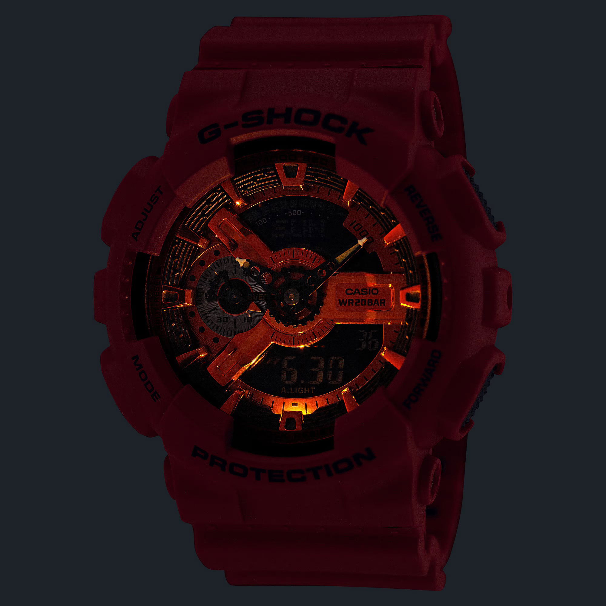 Casio Ga-110Rrb-4Adr G-Shock Erkek Kol Saati