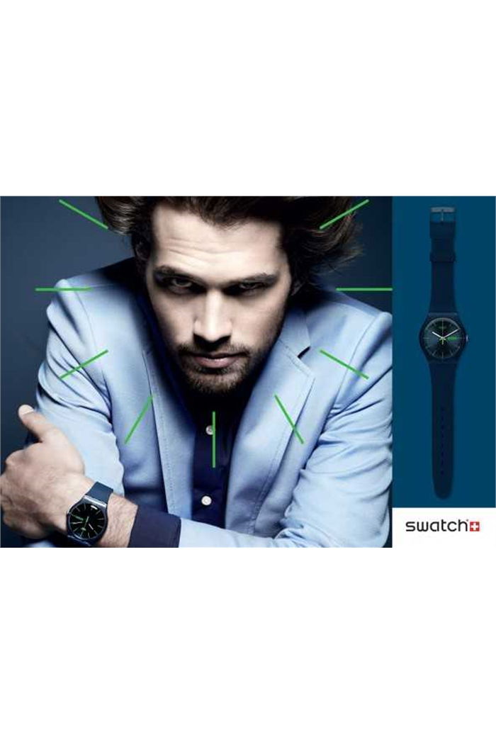 Swatch SUON700 BLUE REBEL Kol Saati