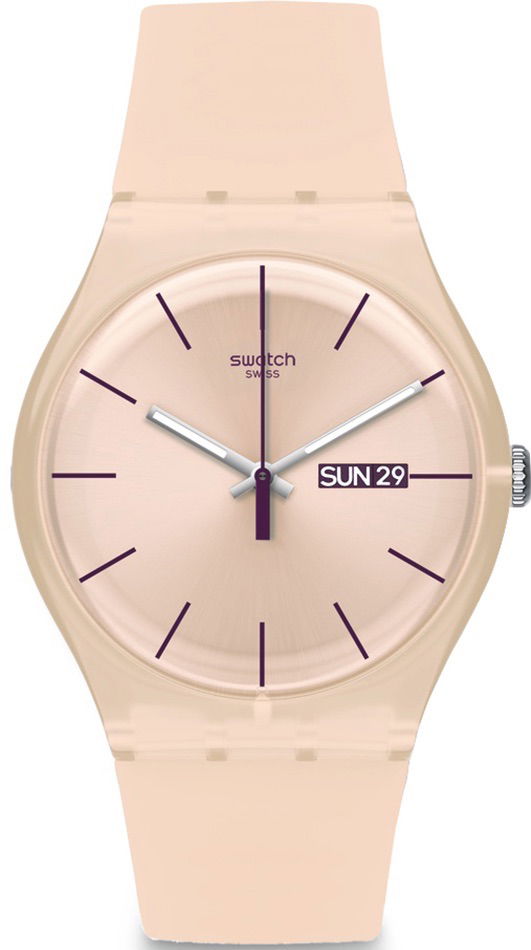 Swatch SUOT700 ROSE REBEL Bayan Saati