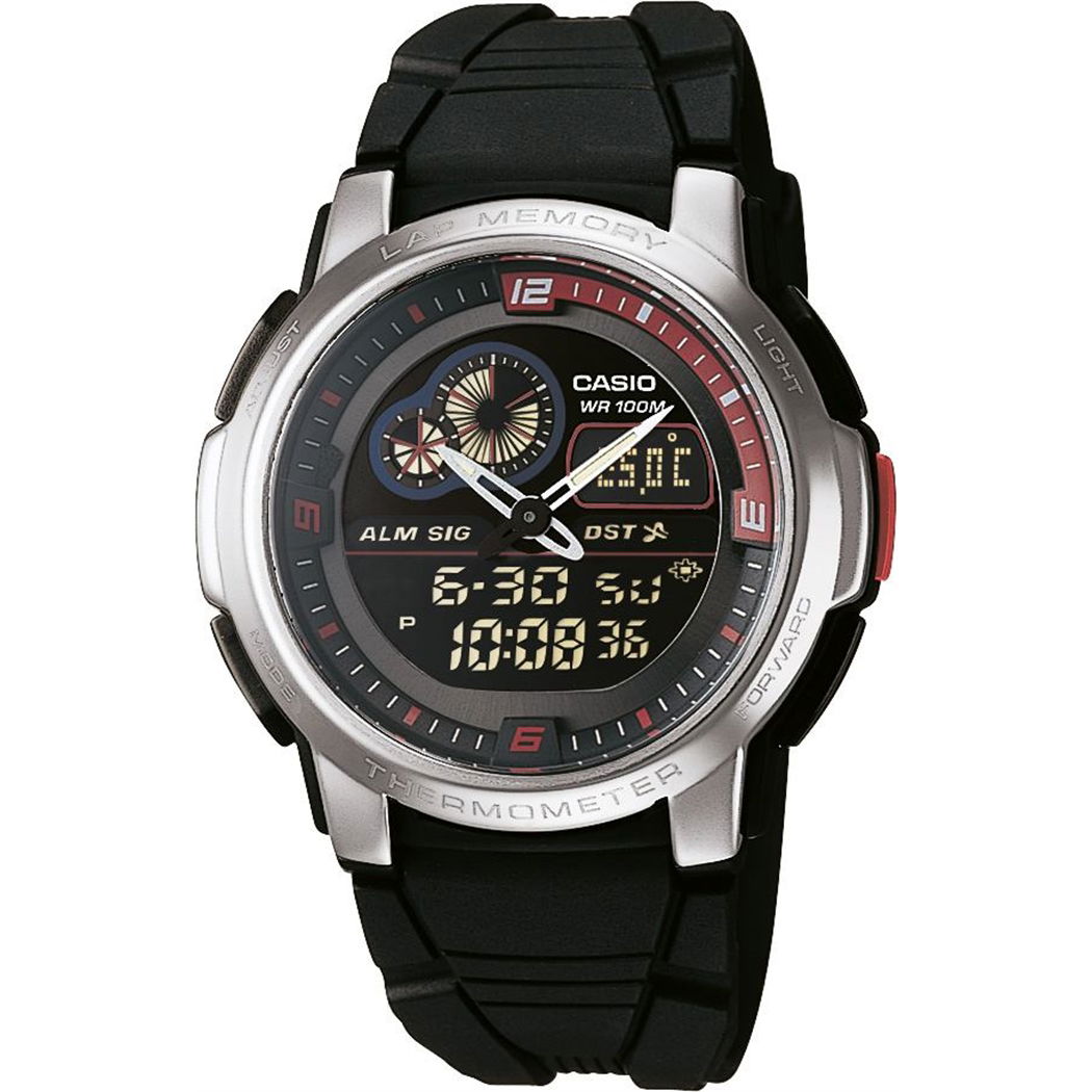 Casio Aqf-102w-1bv Erkek Analog/Dijital Spor Saat