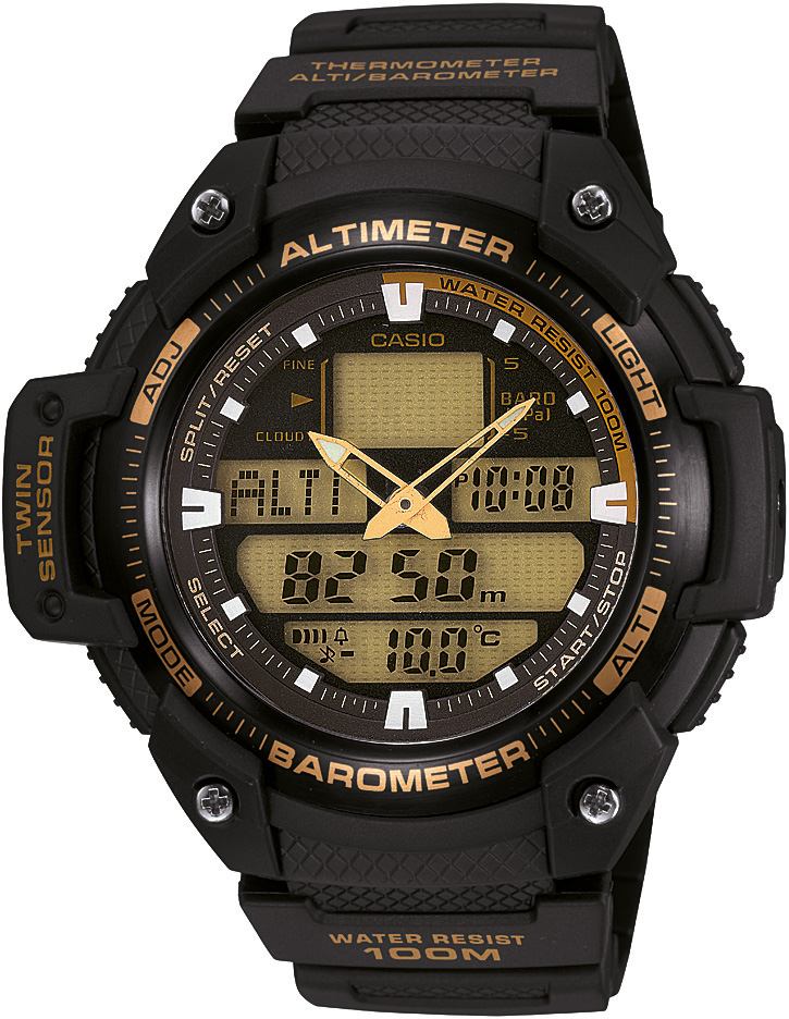 Casio Sgw-400h-1b2v Altimetre Barometre