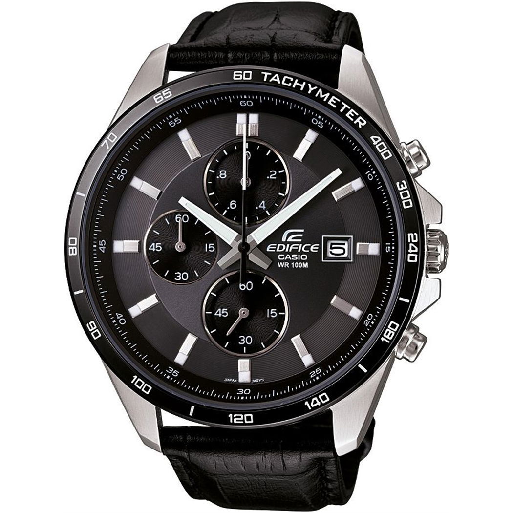 Casio Edifice Efr-512l-8avdf Erkek Deri Kayışlı Saat