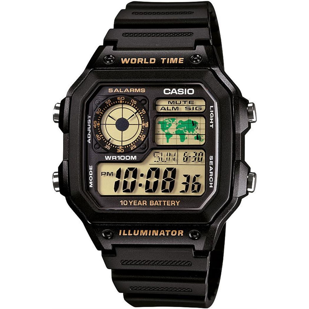 Casio Ae-1200wh-1bvdf Erkek Dijital Kol Saati