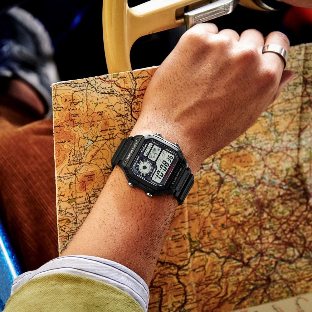 Casio Ae-1200wh-1bvdf Erkek Dijital Kol Saati