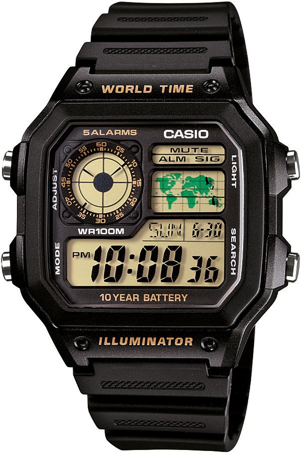 Casio Ae-1200wh-1bvdf Erkek Dijital Kol Saati