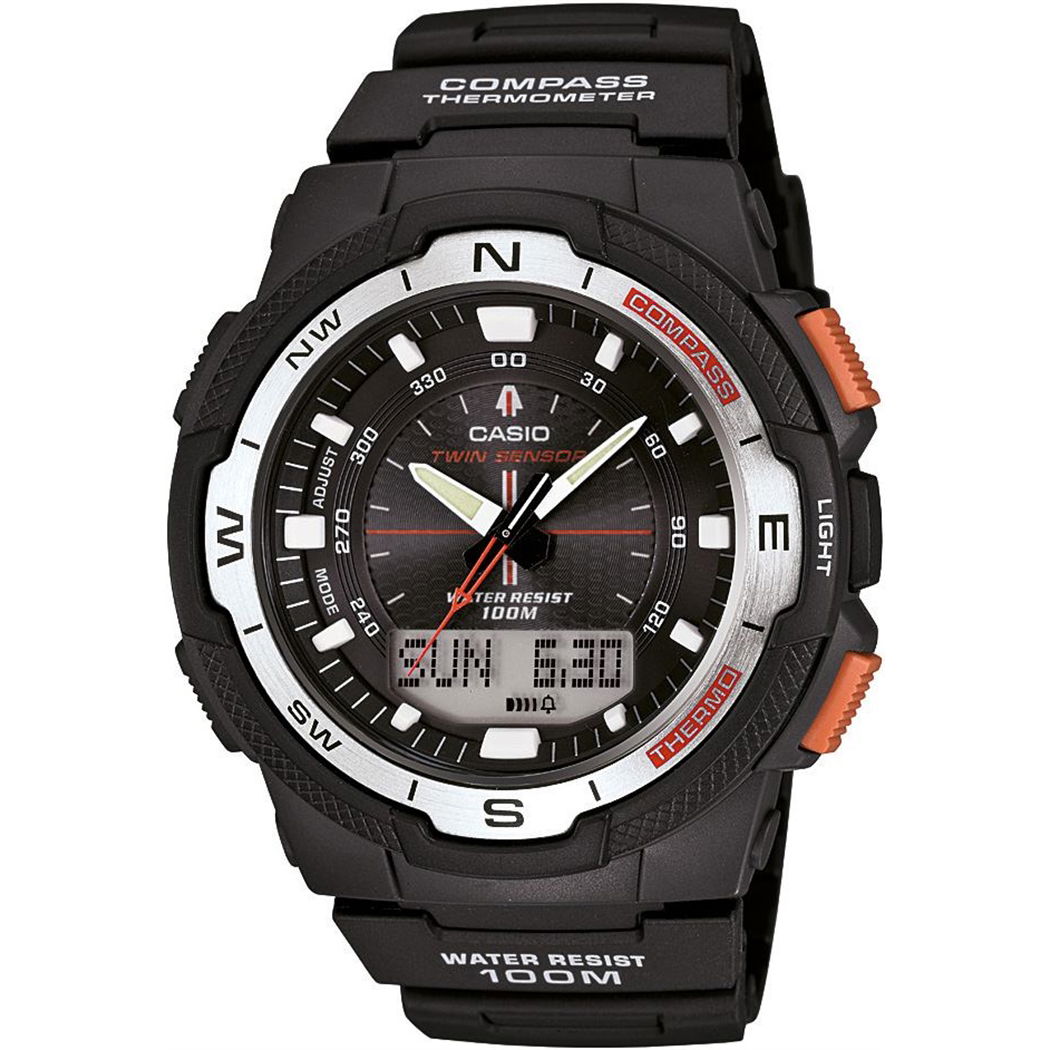 Casio Sgw-500h-1b Termometre Pusula Özellikli