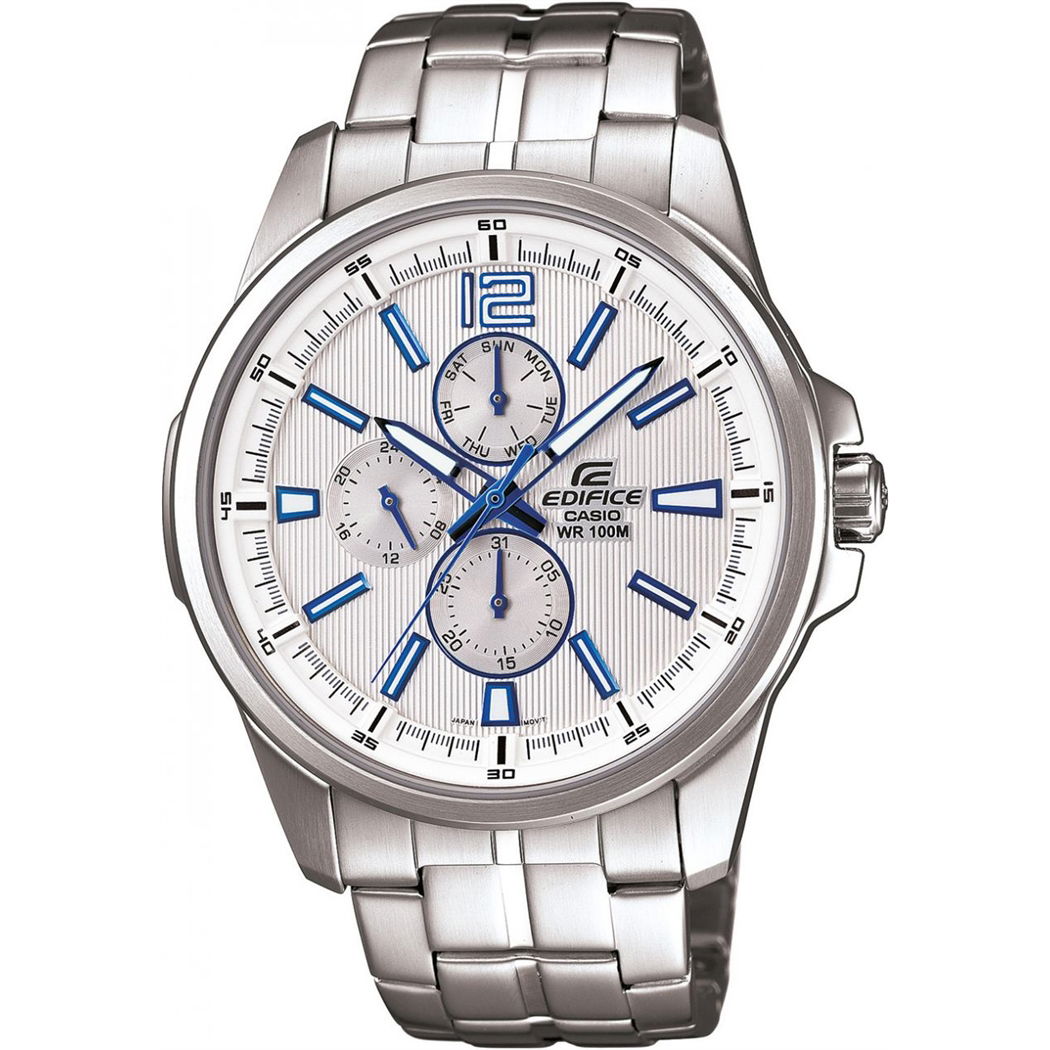 Casio Ef-343d-7avdf Edifice Erkek Çelik Kol Saati