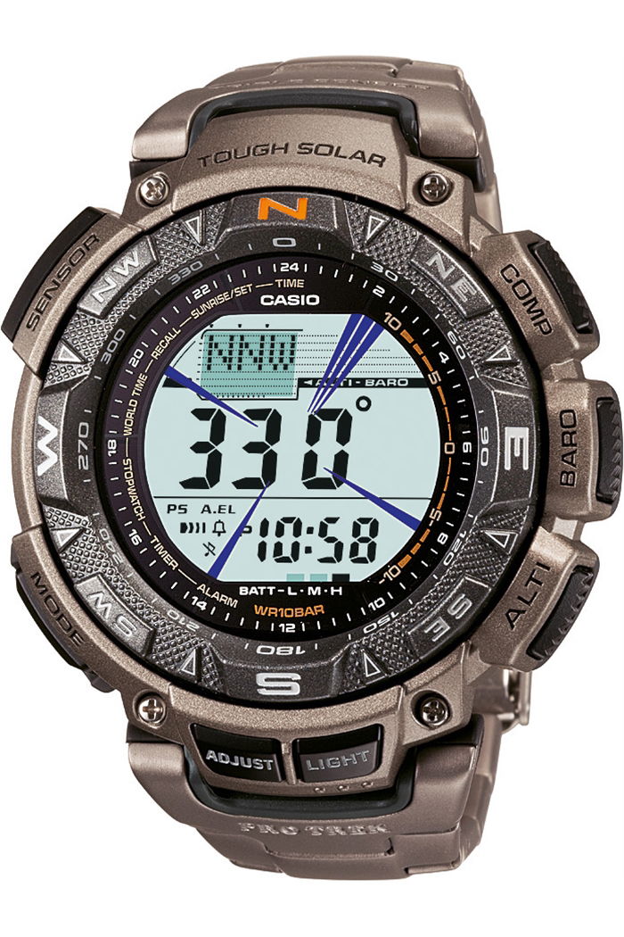 Casio Prg-240t-7dr Protrek Titanyum Erkek Kol Saati