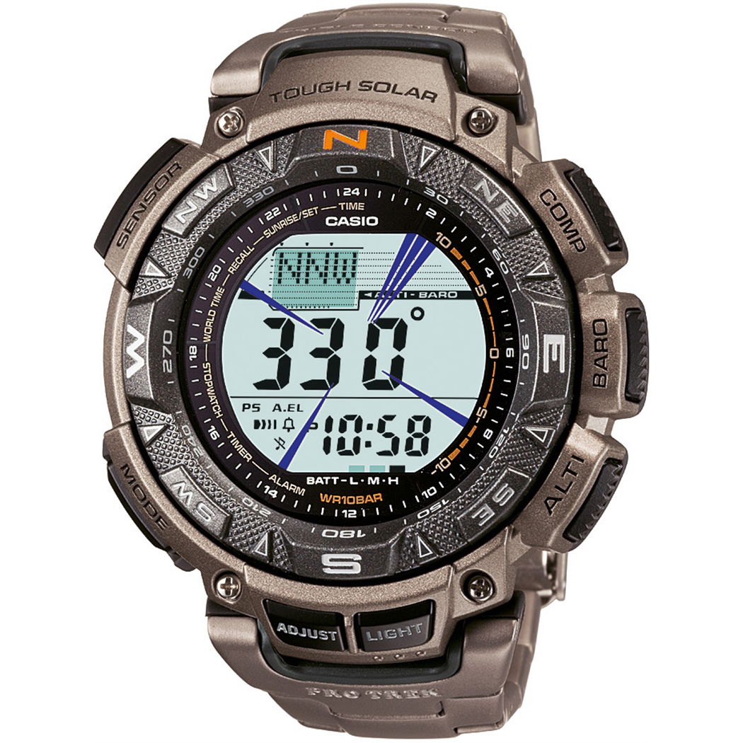 Casio Prg-240t-7dr Protrek Titanyum Erkek Kol Saati