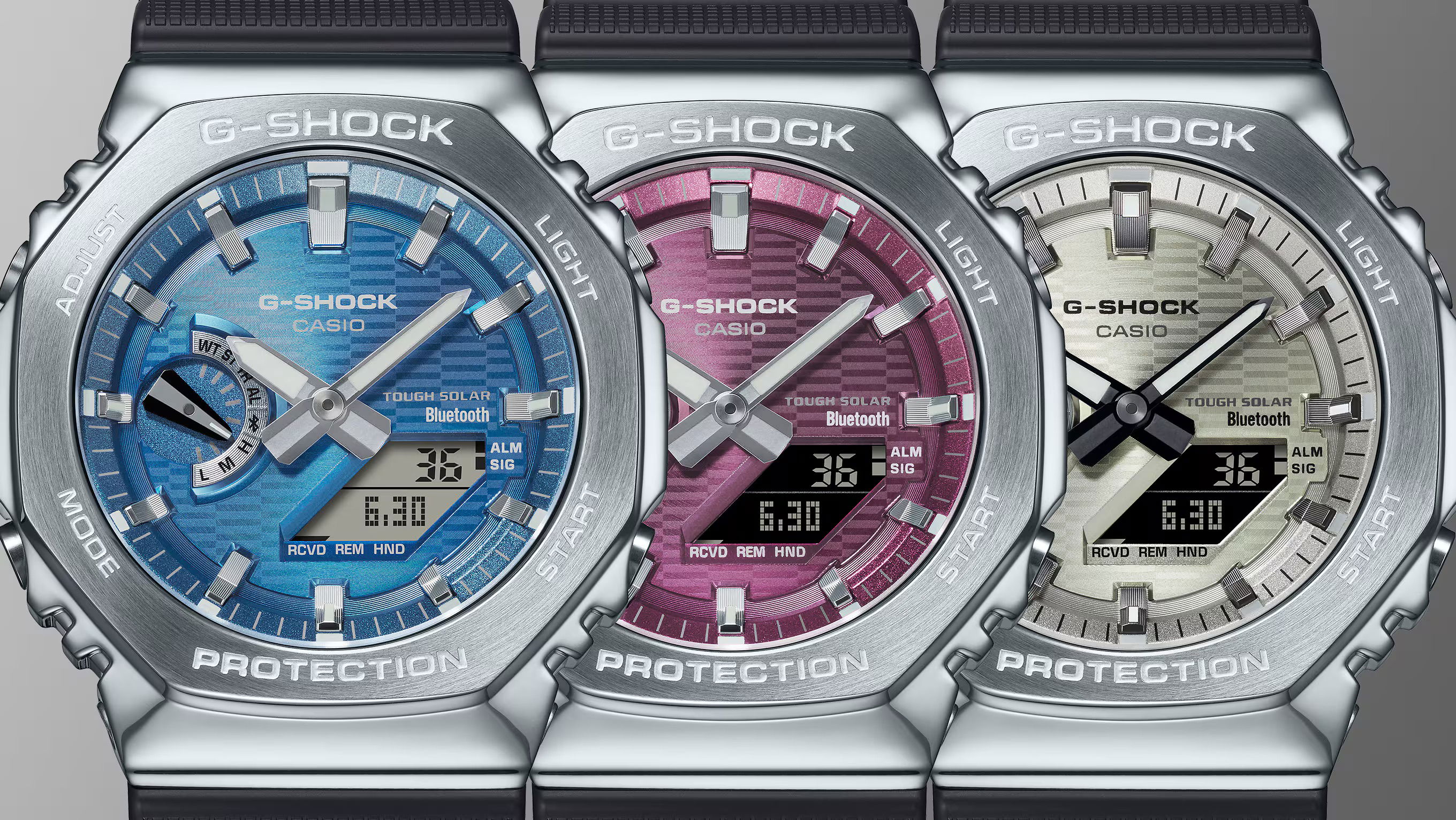 Casio G-Shock G-Steel GBM-2100A-8BDR GBM-2100A-2BDR GBM-2100A-4BDR